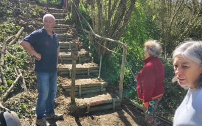 Réfection escalier de Monléon